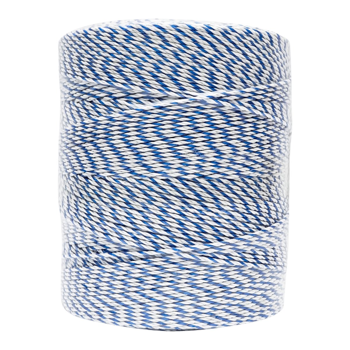 Rola fir alb-albastru fi 3mm. 3x0.2mm. SS, 7,8 Ohm/m, 1000m gard electric Breckner Germany